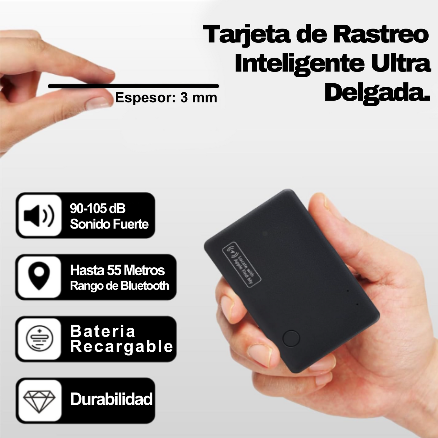 Tarjeta Rastreadora para Cartera